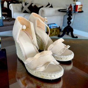 Marc Fisher Kickoff Espadrille Wedge Sandal- 8.5